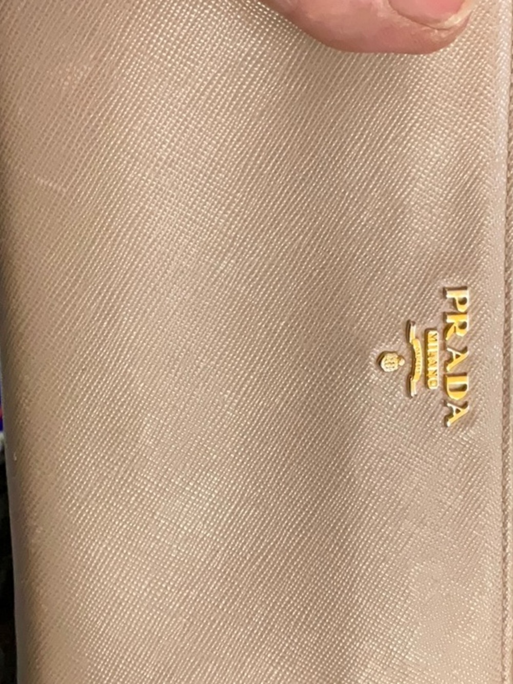 Beautiful Prada Zippy Use Lux Wallet
